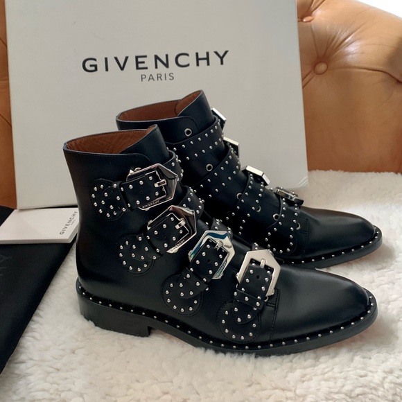 Givenchy Prue Elegant Studded Leather Boot 6 NWT - Picture 3 of 14